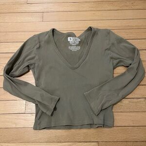 Big Bud Press Ribbed V-Neck